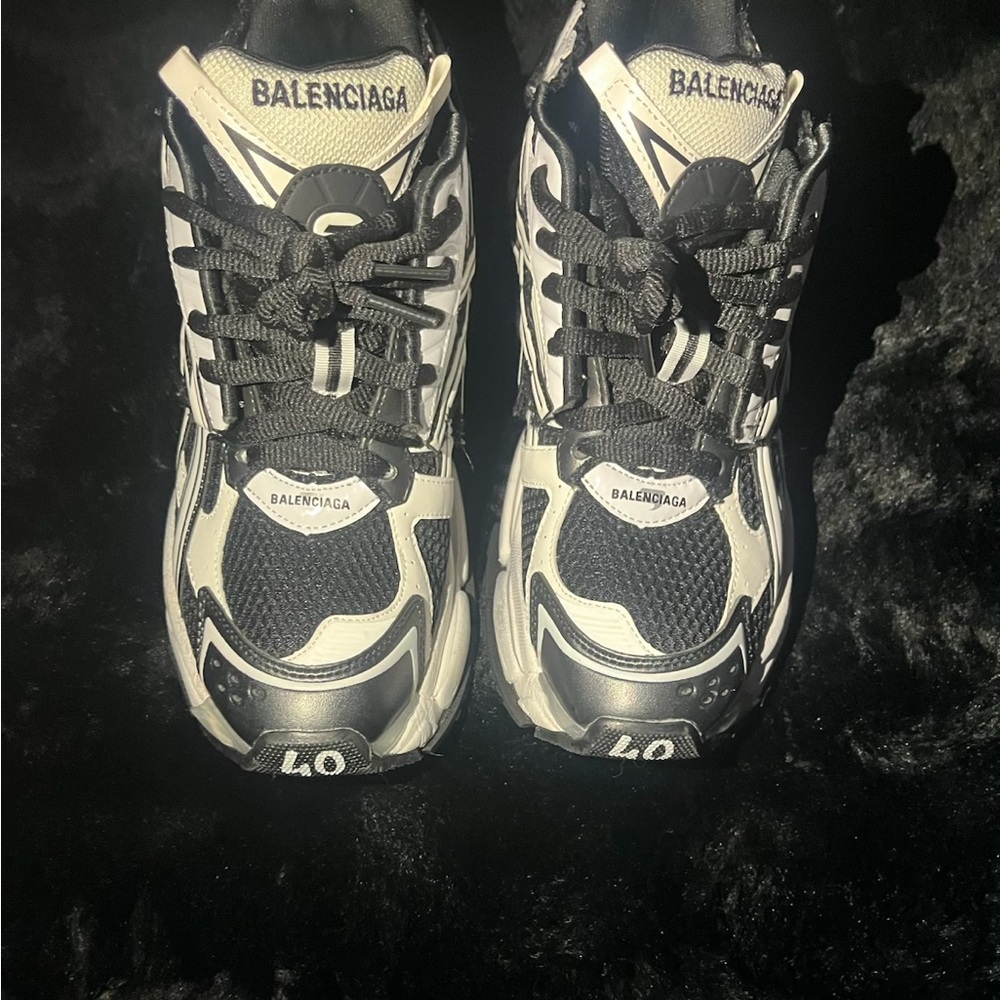 Balenciaga Monochrome Athletic Shoes